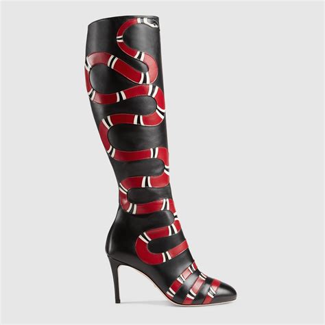 long gucci boots|gucci boots snake bottom.